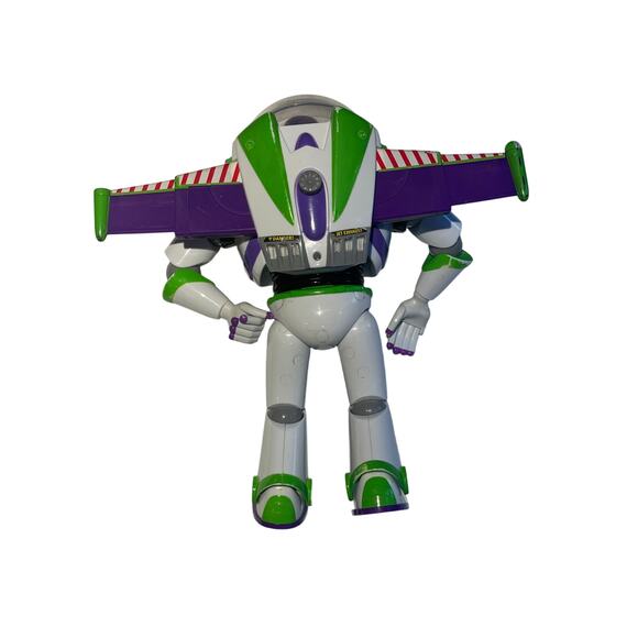 Disney Pixar Toy Story Buzz Lightyear Talking Action Figure 12” Lights Moves - Picture 8 of 10